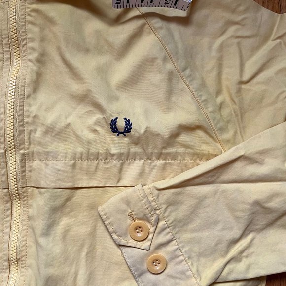 Fred Perry x Millerain Waxed Raincoat Mens Size Small - Picture 4 of 5